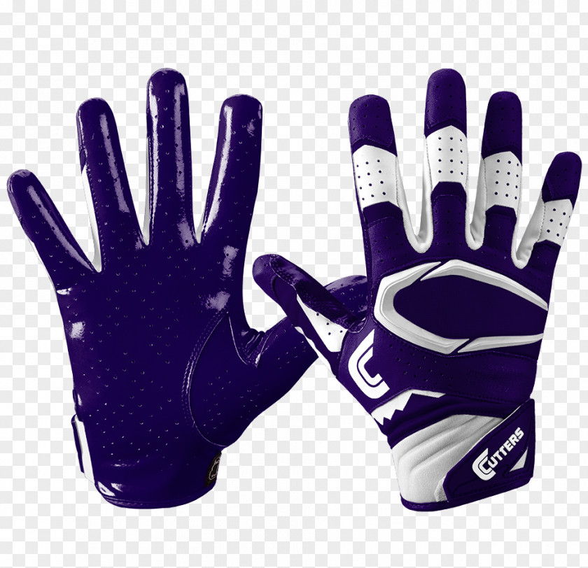 American Football Wide Receiver Glove Protective Gear Sport PNG