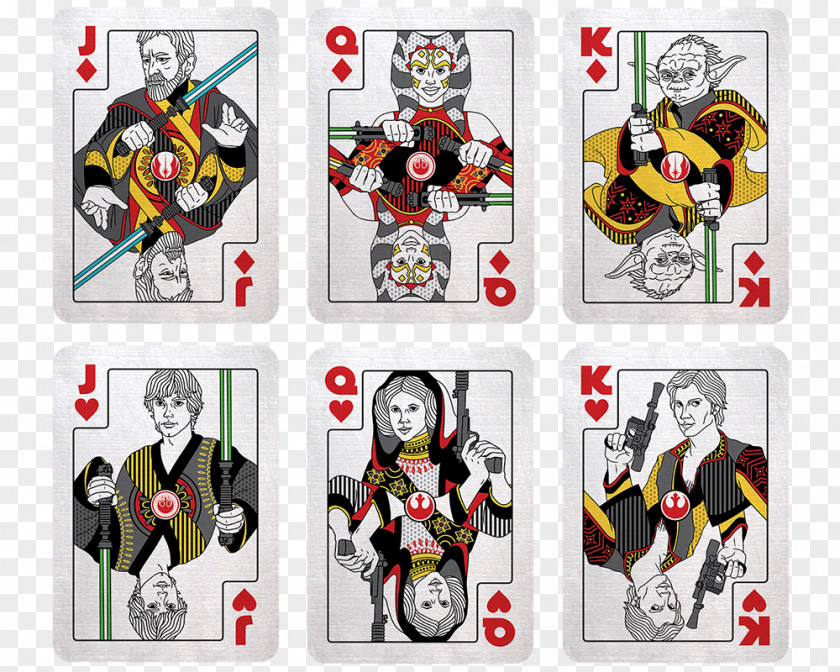 Card Suits Kylo Ren Anakin Skywalker Boba Fett Playing Game PNG