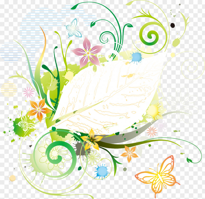 Fashion Elements Watercolor Painting Flower Floral Design Illustration PNG