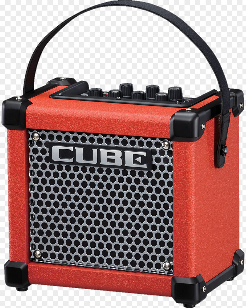 Guitar Amp Amplifier Roland Micro Cube GX Electric PNG