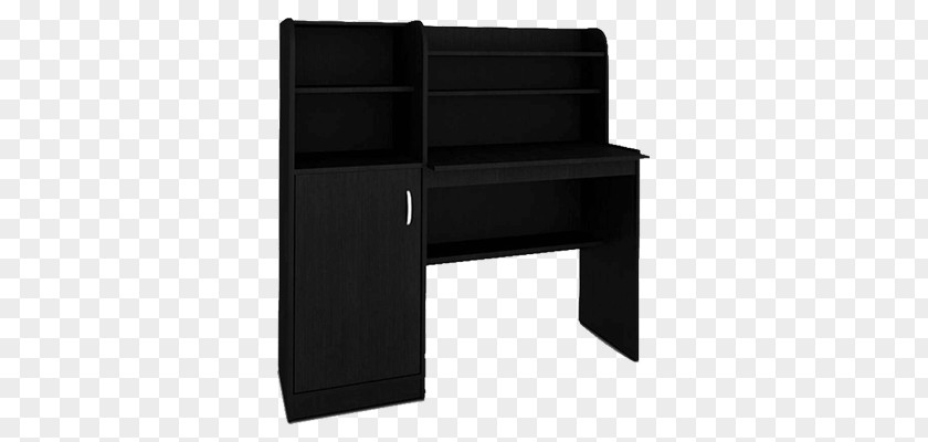 Study Table Desk Chair Bookcase PNG