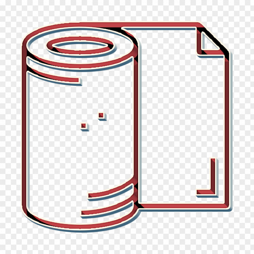 Toilet Paper Icon Tattoo Roll PNG
