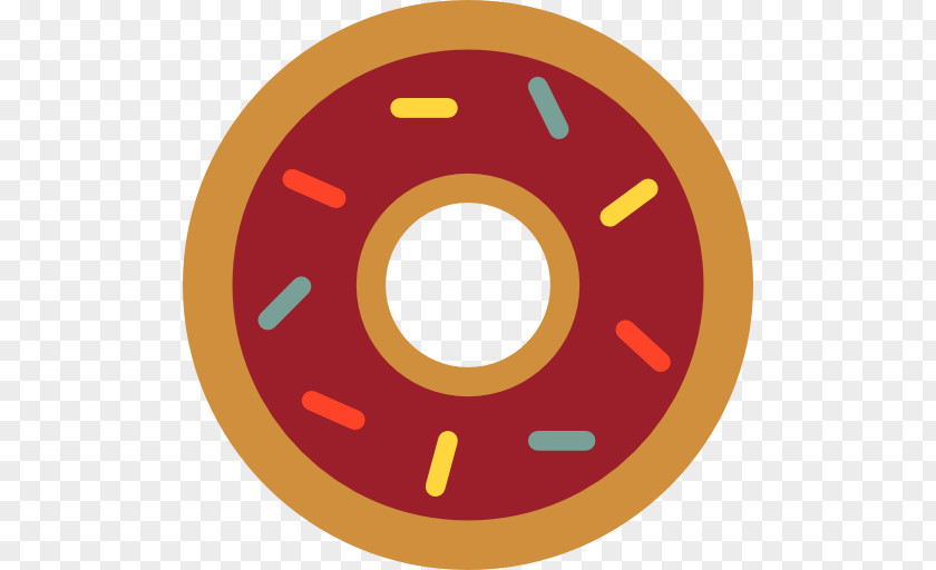 Cartoon Donut Doughnut Breakfast Icon PNG