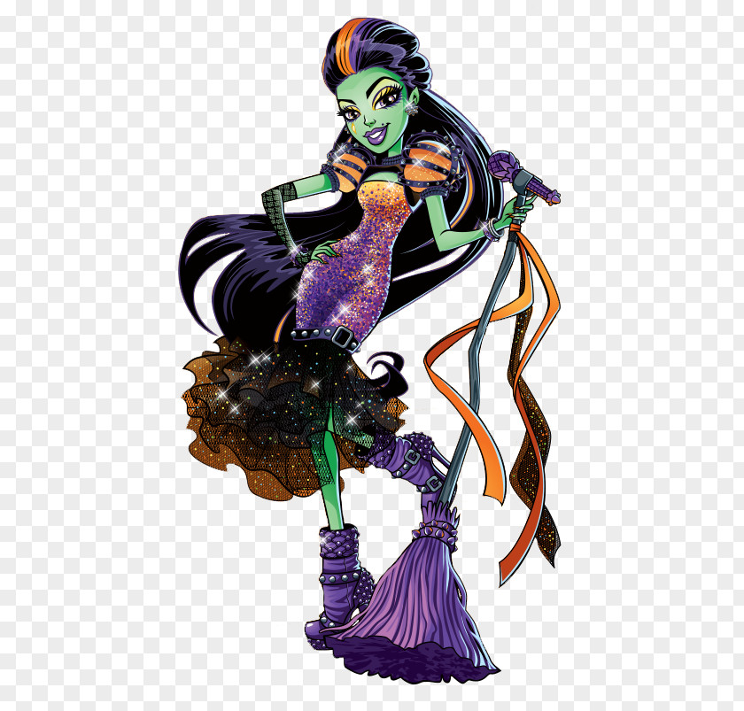 Doll Monster High Casta Fierce Toy Skelita Calaveras PNG