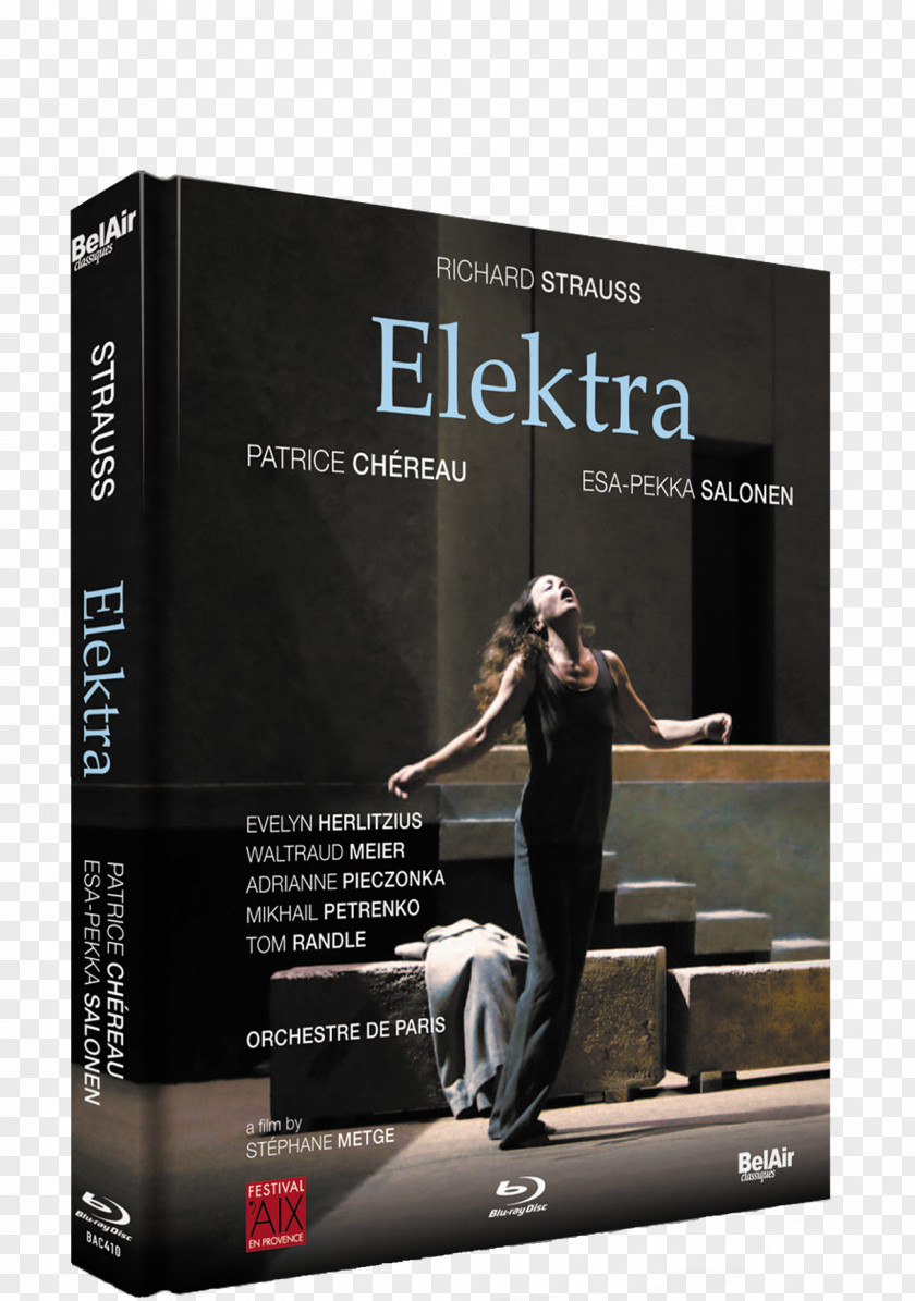 Dvd Blu-ray Disc Strauss: Elektra Salzburg Festival Aix-en-Provence PNG