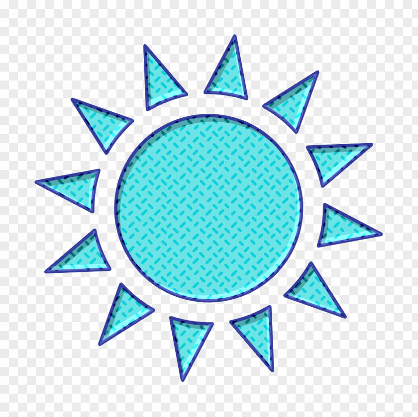 Nature Icon Sunbeam Sun With Sunrays PNG