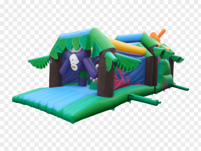 Obstacle Course Inflatable Bouncers Assault Playground PNG