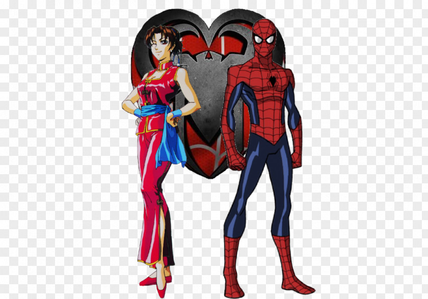 Spider-man Chun-Li Spider-Man Fan Art Capcom Street Fighter PNG