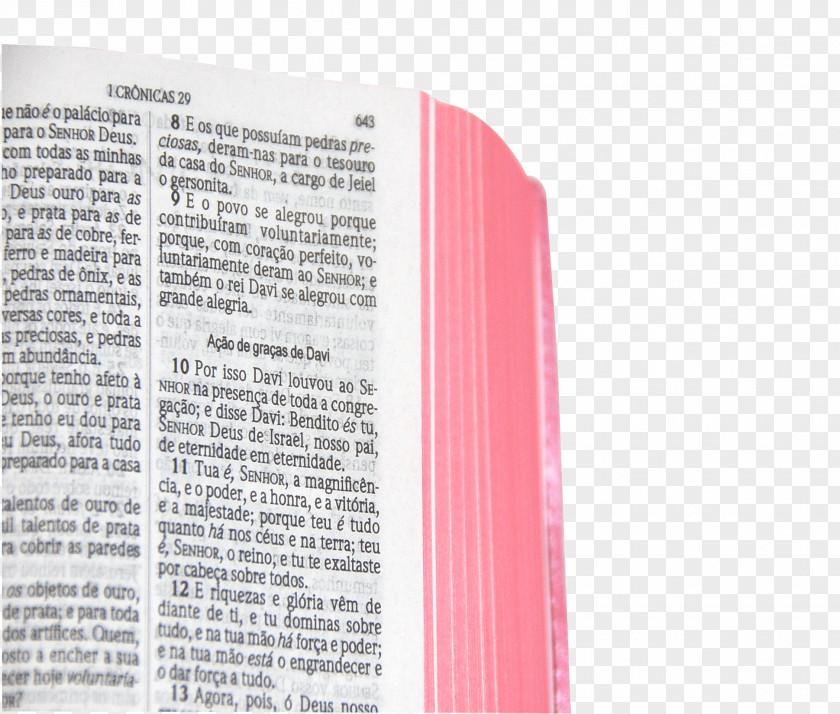 Bible Almeida Corrigida Fiel Revista E Font PNG