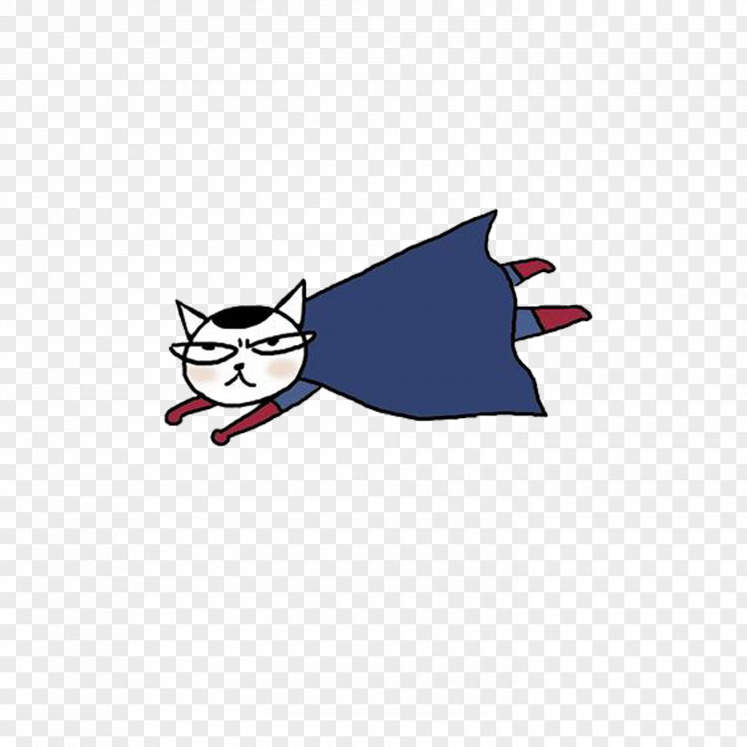 Cartoon Cat Cloak Clip Art PNG