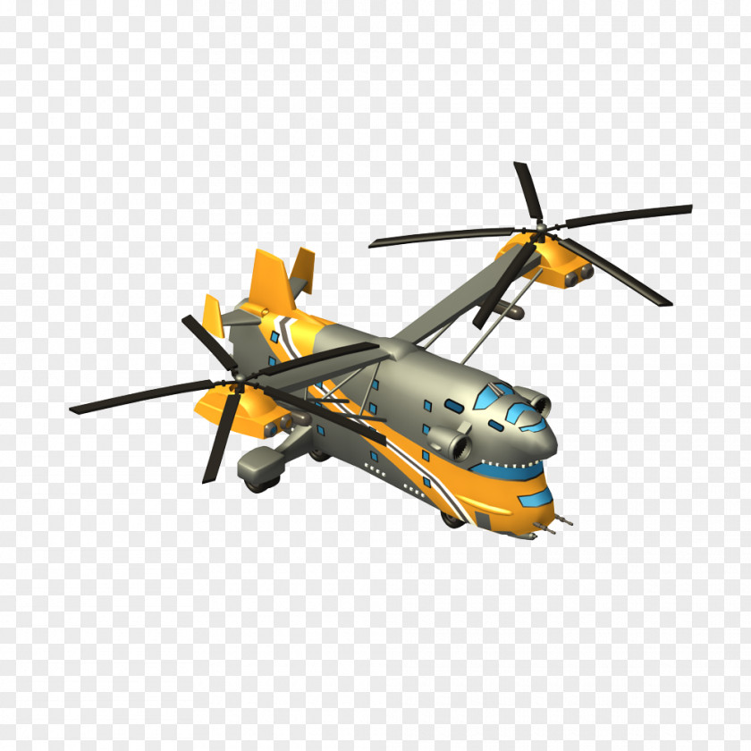 Helicopter Rotor Model Aircraft Propeller PNG