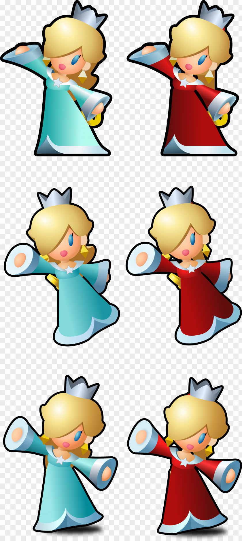 Lovely Wind Rosalina Mini Mario & Friends: Amiibo Challenge Super 3D World New Bros. 2 PNG