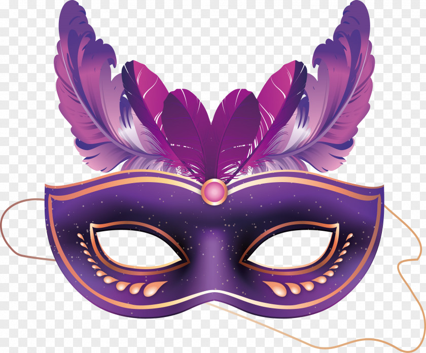 Purple Mask Vector Carnival Of Venice Brazilian Masquerade Ball PNG