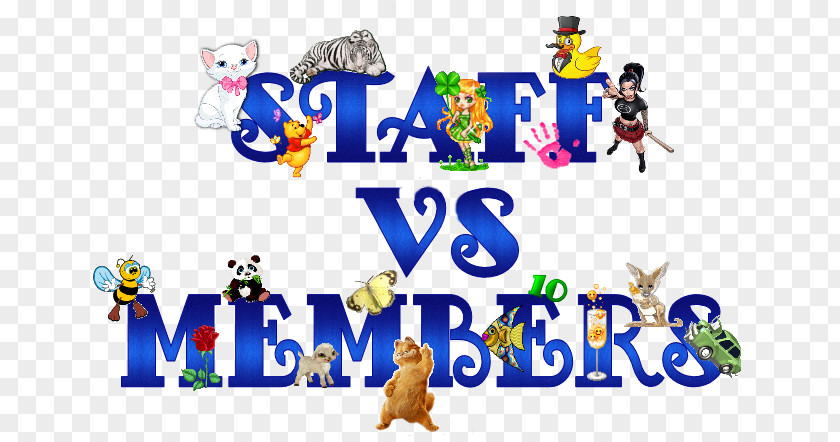 Staff Member Game Logo Font PNG