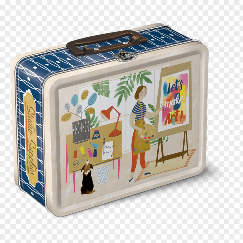 Box Nest Art Canvas Lunchbox PNG