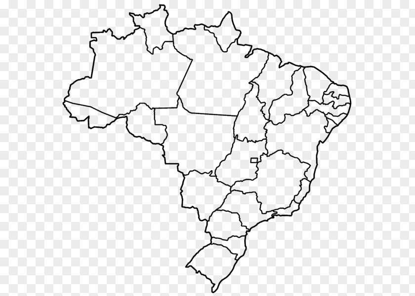 Brazil Map Vector Royalty-free PNG