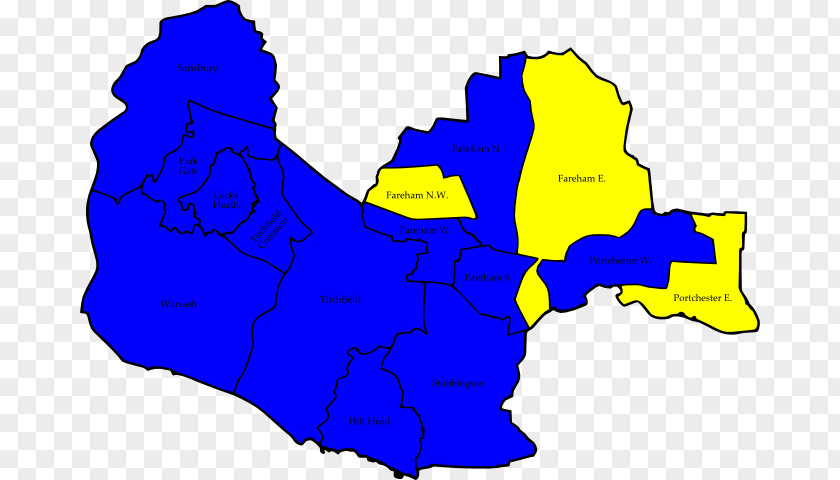 Fareham Borough Council Elections Election, 2008 Sarisbury PNG