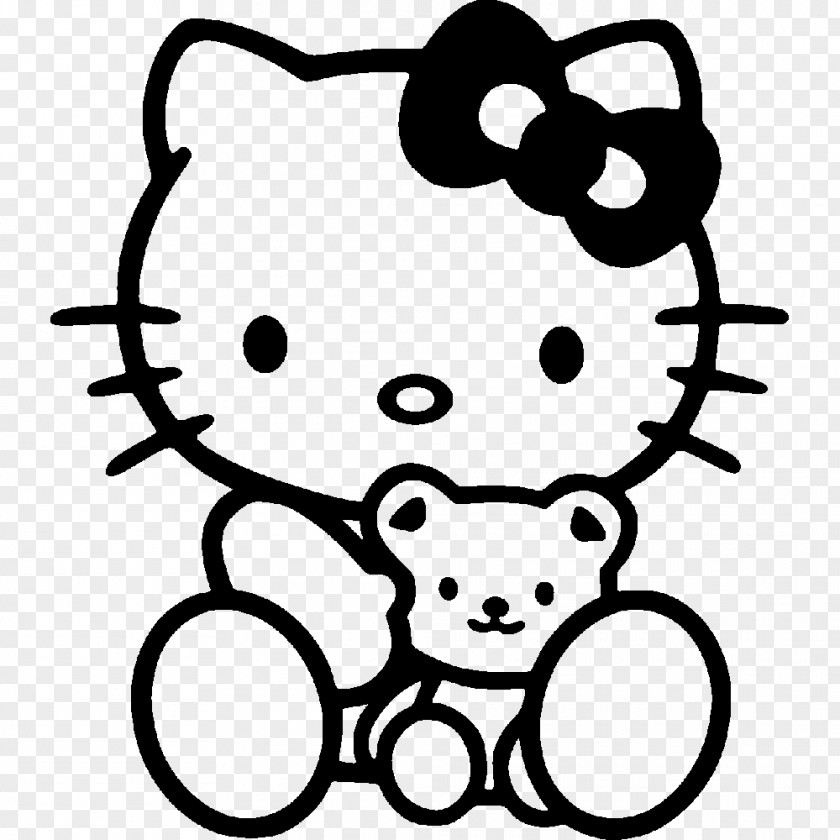 Hello Kitty Transparent Name Tag Sanrio PNG