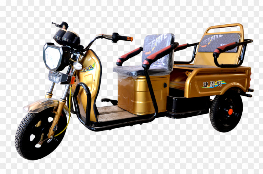 Motorized Tricycle Scooter Wheel Bicycle PNG