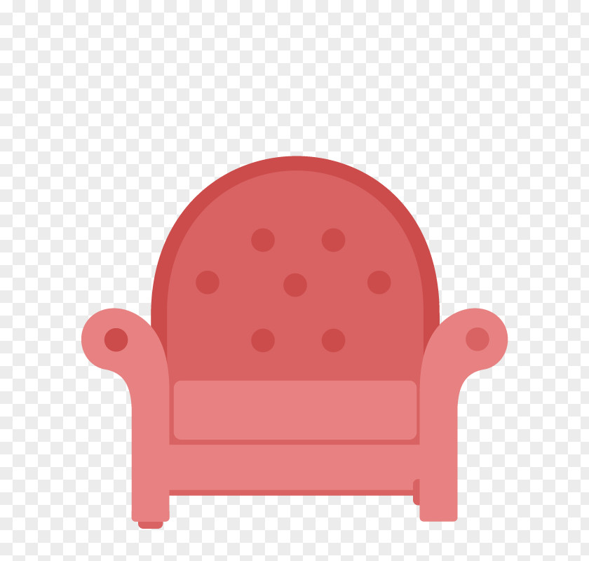 Red Sofa Couch PNG