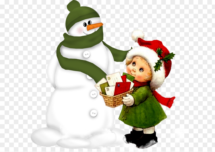 Snowman Christmas Ornament Card Clip Art PNG