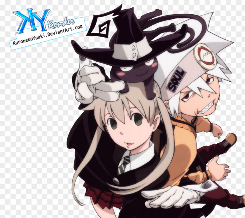 Soul Eater Maka Albarn Evans Black Star Death The Kid PNG