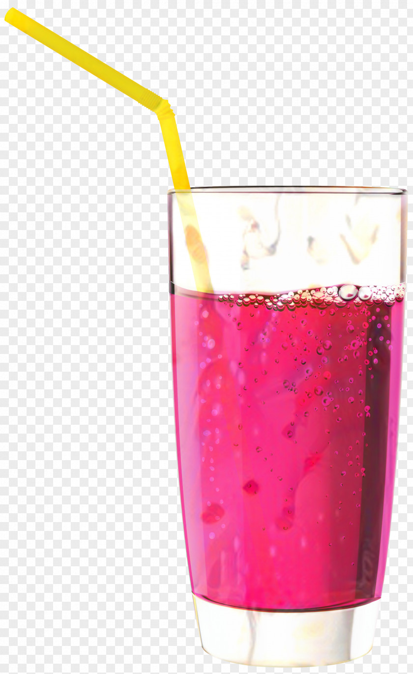 Strawberry Juice Woo Sea Breeze Non-alcoholic Drink Highball Glass PNG