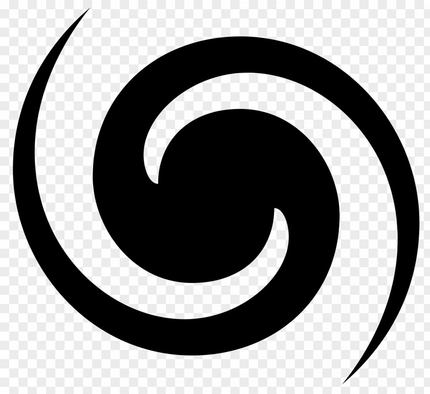 Swirl Logo Black And White Brand Circle Font PNG