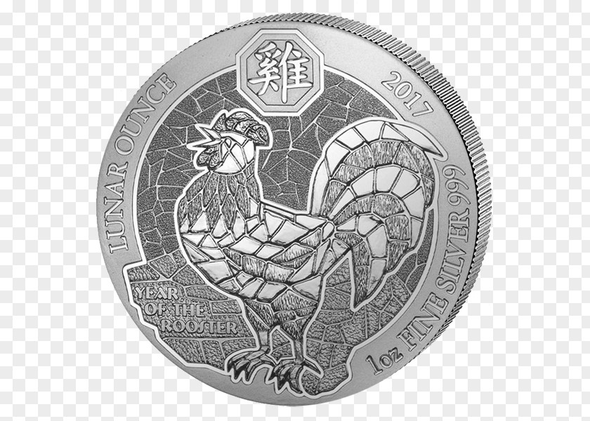 50 Fen Coins Rwanda Rooster Bullion Silver 0 PNG