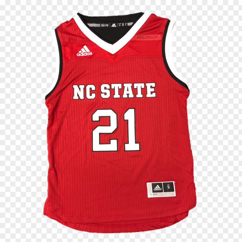 Basketball Clothes North Carolina State University NC Wolfpack Men's Football T-shirt Jersey PNG
