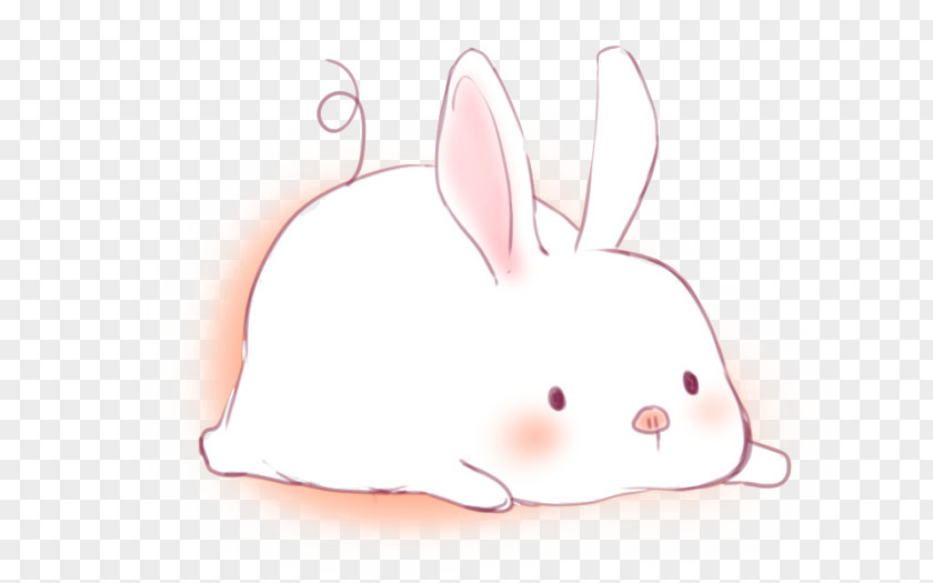 Cute Little Rabbit Domestic Cartoon Avatar Tencent QQ Cuteness PNG
