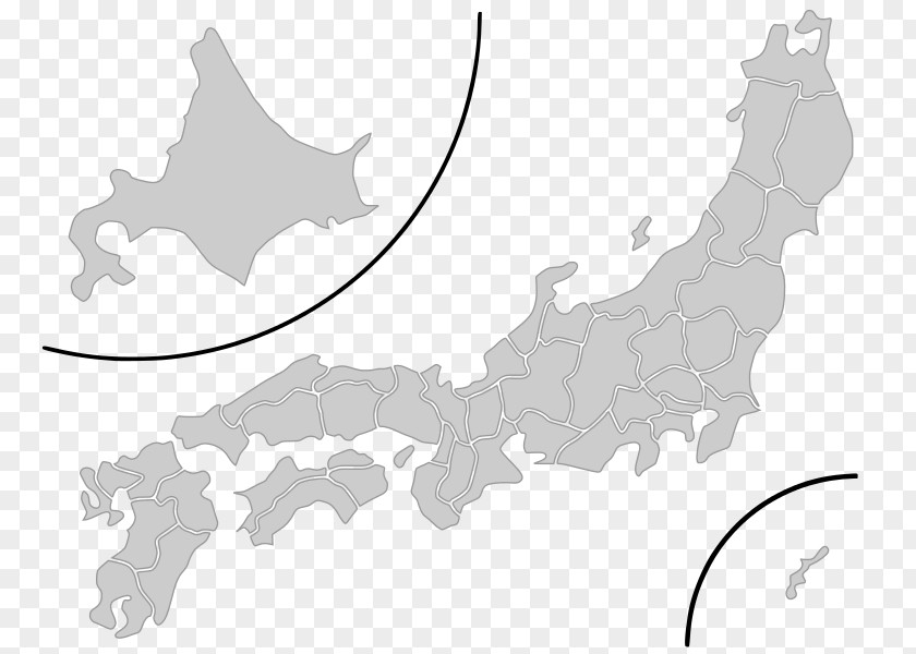 Germ Detail Map Hokkaido Royalty-free PNG