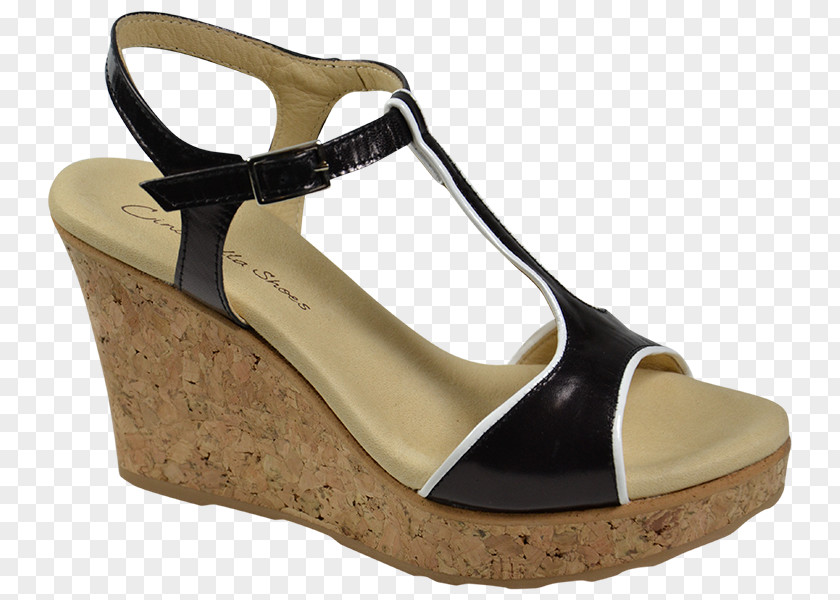 Sandal Slide Shoe Beige Pump PNG