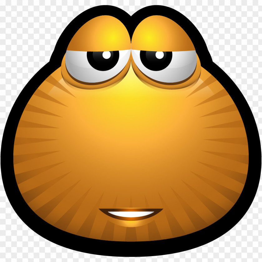 Brown Monsters 35 Emoticon Smiley Yellow Beak PNG