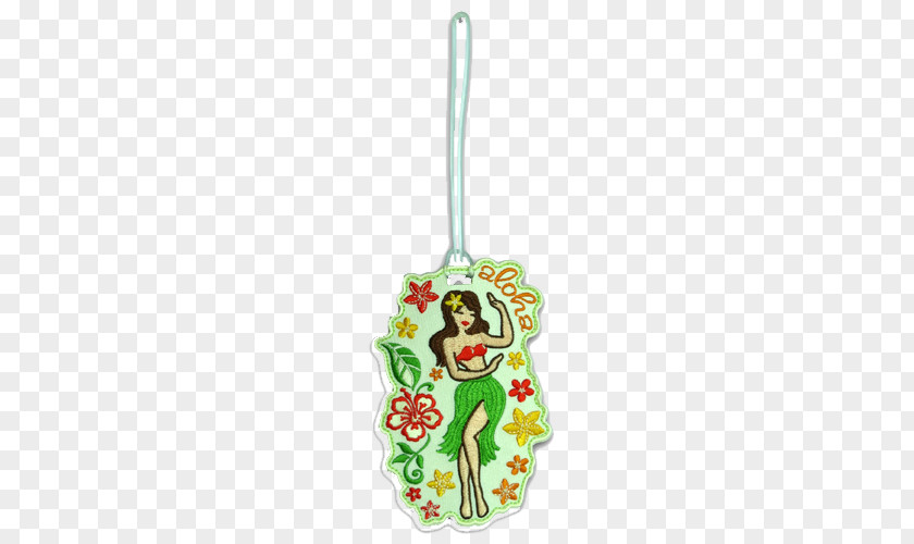 Hula Christmas Ornament PNG