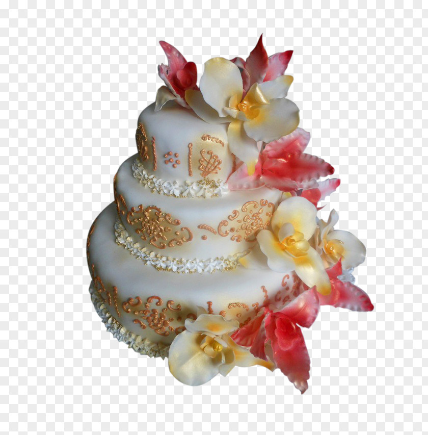 Wedding Cake Torte Sugar Decorating Paste PNG