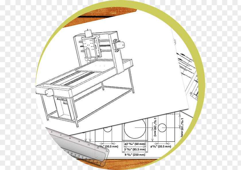 Wood Saw Furniture CNC Router Computer Numerical Control PNG