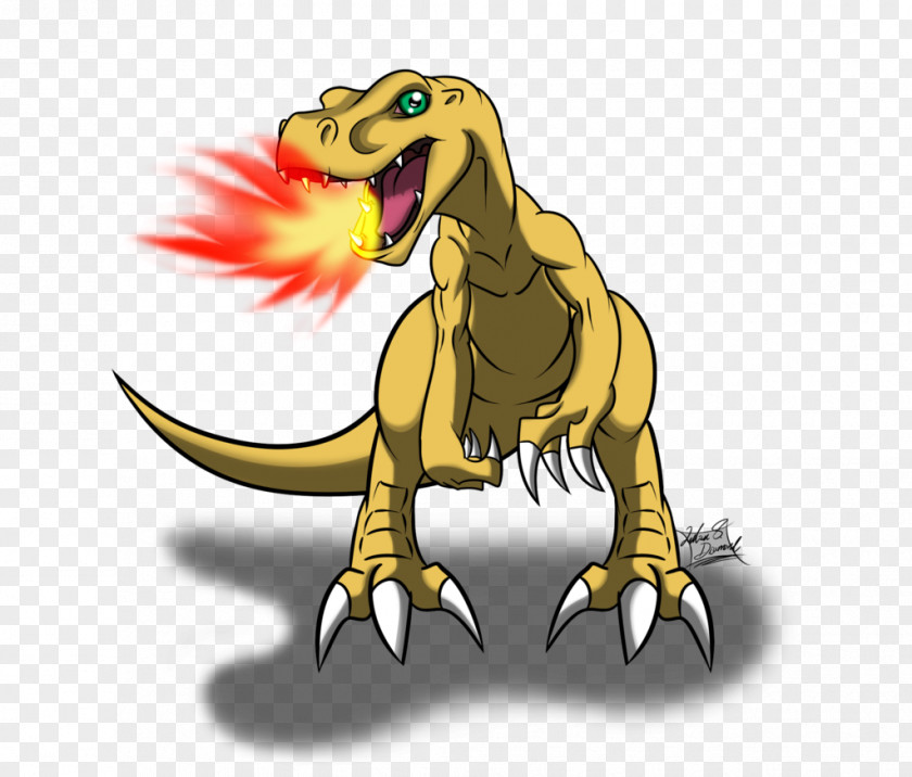 Agumon Tyrannosaurus Velociraptor Clip Art Legendary Creature Extinction PNG