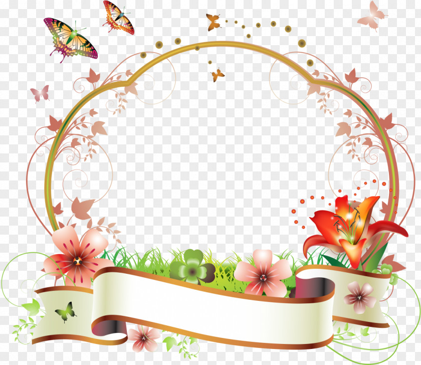 Flower Frame Paper Cuadro Clip Art PNG