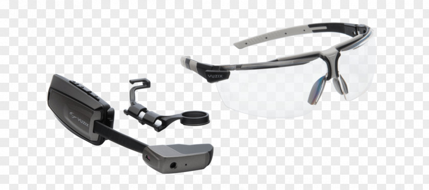 Hi Tech Head-mounted Display Google Glass Vuzix Smartglasses PNG