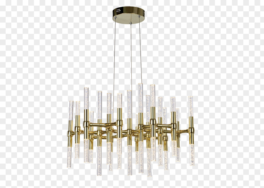 Light Chandelier Lighting Gold Light-emitting Diode PNG