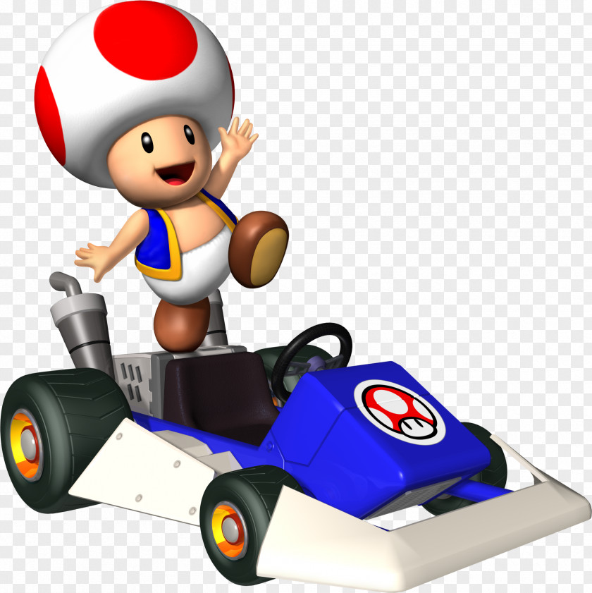 Mario Kart Wii DS 7 Bros. Toad PNG