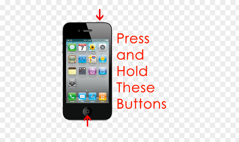 Restart Button IPhone 4S 5 6 Apple PNG