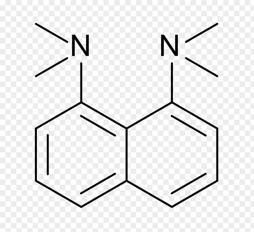 1,8-Bis(dimethylamino)naphthalene 1,8-Diaminonaphthalene Amine Chemical Compound PNG