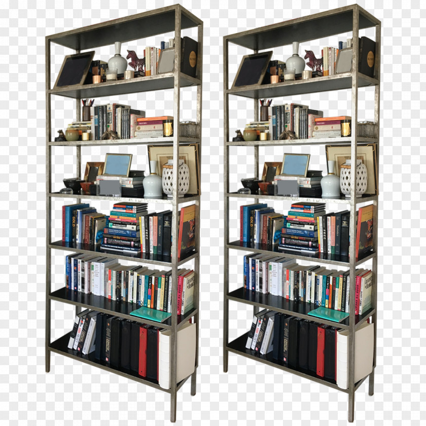 Bookcase Shelf Library Furniture PNG