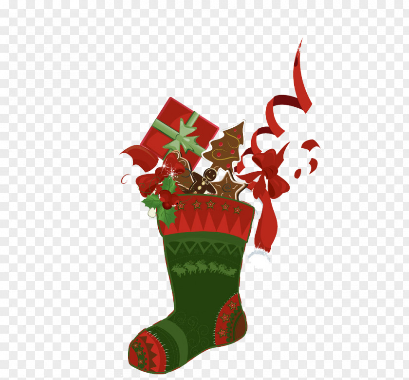 Boots Christmas Gifts Sock Drawing Illustration PNG