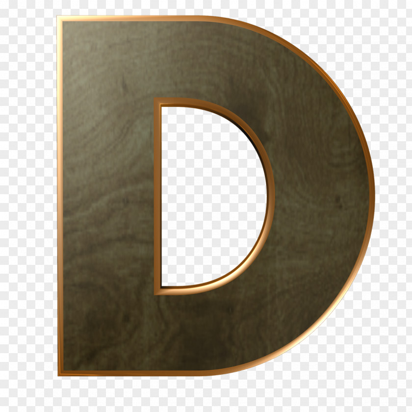 Wood Alphabet Letter PNG