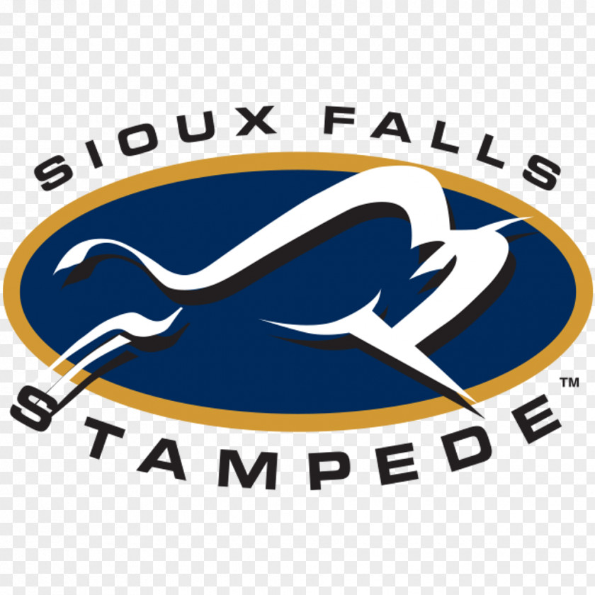 Line Sioux Falls Stampede Logo Emblem Brand PNG