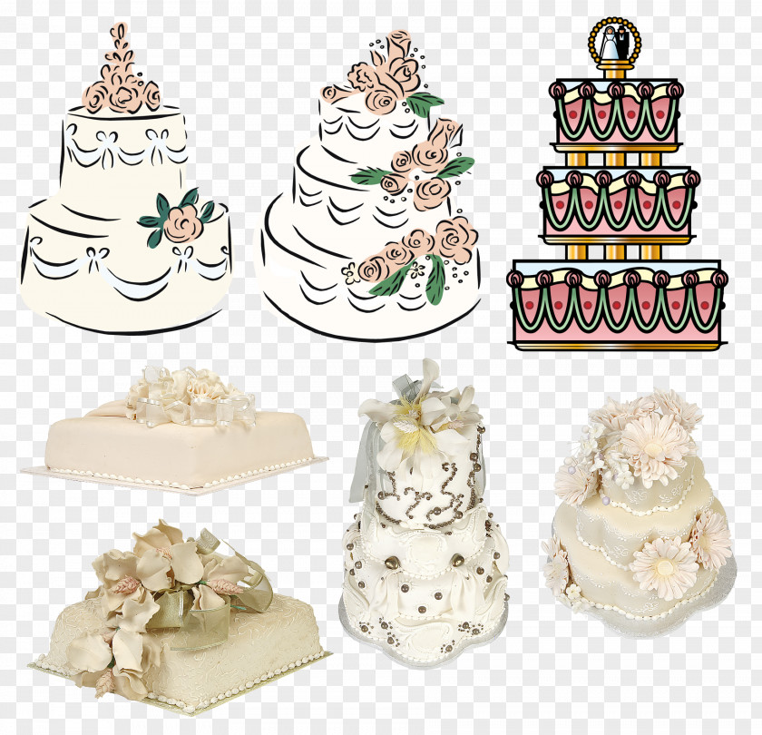 Pasta Torte Wedding Cake PNG