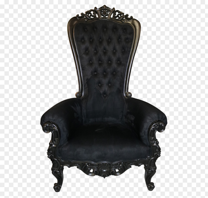 Throne Chair Garden Furniture Table PNG